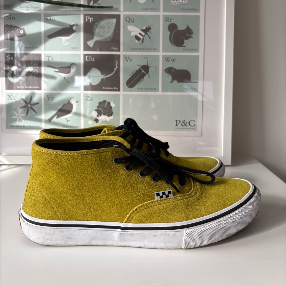 Suede Vans Authentic Skate Mid